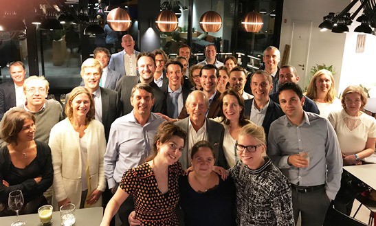 Borrie celebrate with Tax Consult in Antwerp