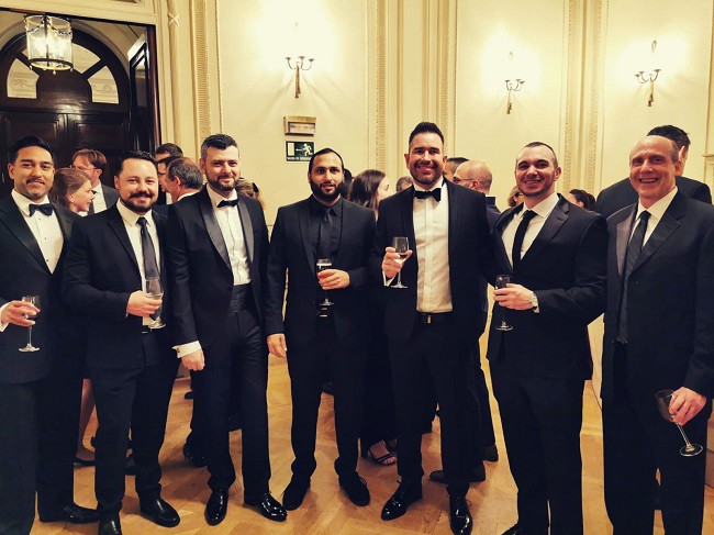Alliott Group members enjoy social time at the Casino de Madrid on the last evening of the conference
